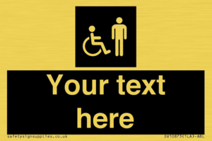 Custom information: black panel disabled and male